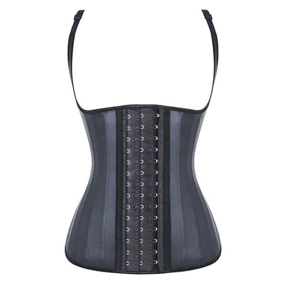 womens shapers body shaper steel bones latex vest waist