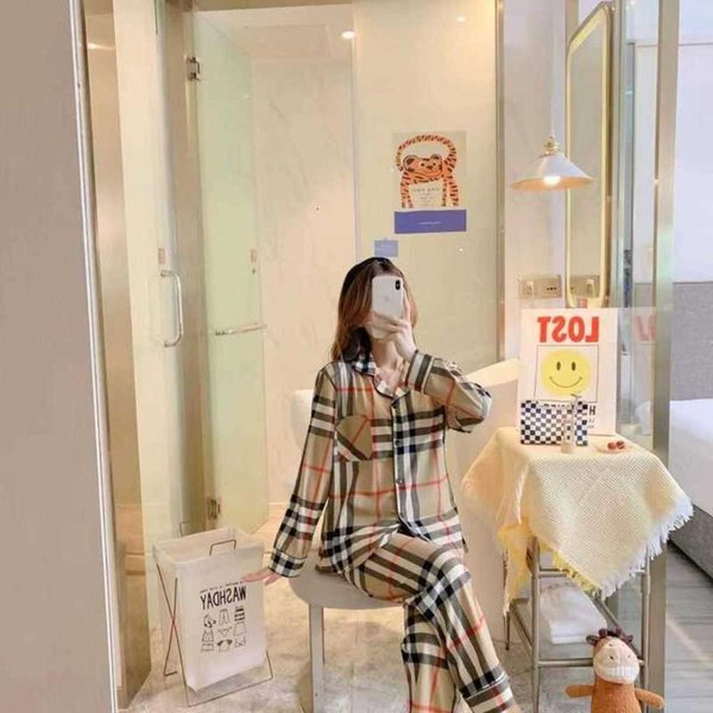 womens sleepwear designer brand couple pajamas spring and autumn new