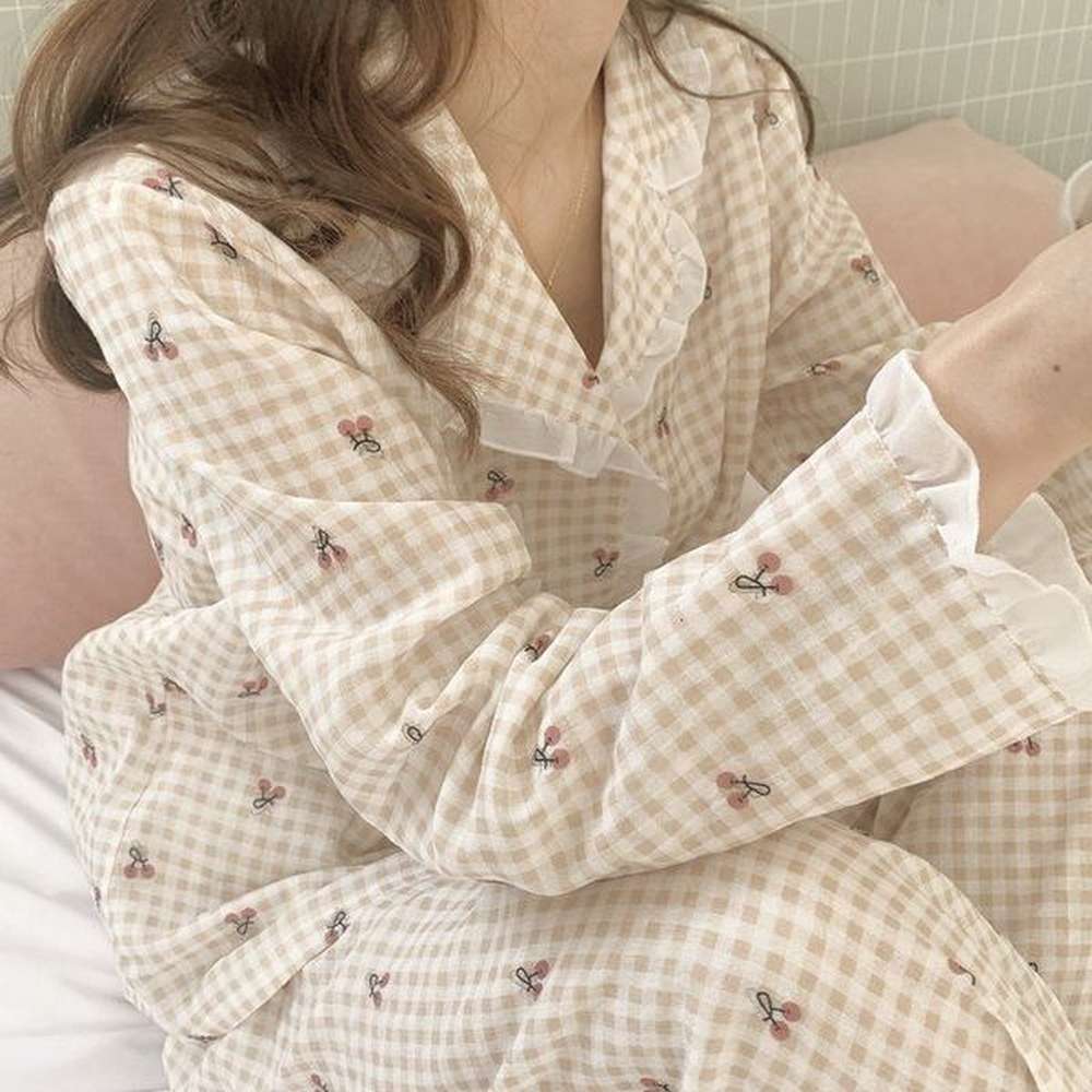 womens sleepwear womens pajamas spring summer long sleeve soft sleepwear