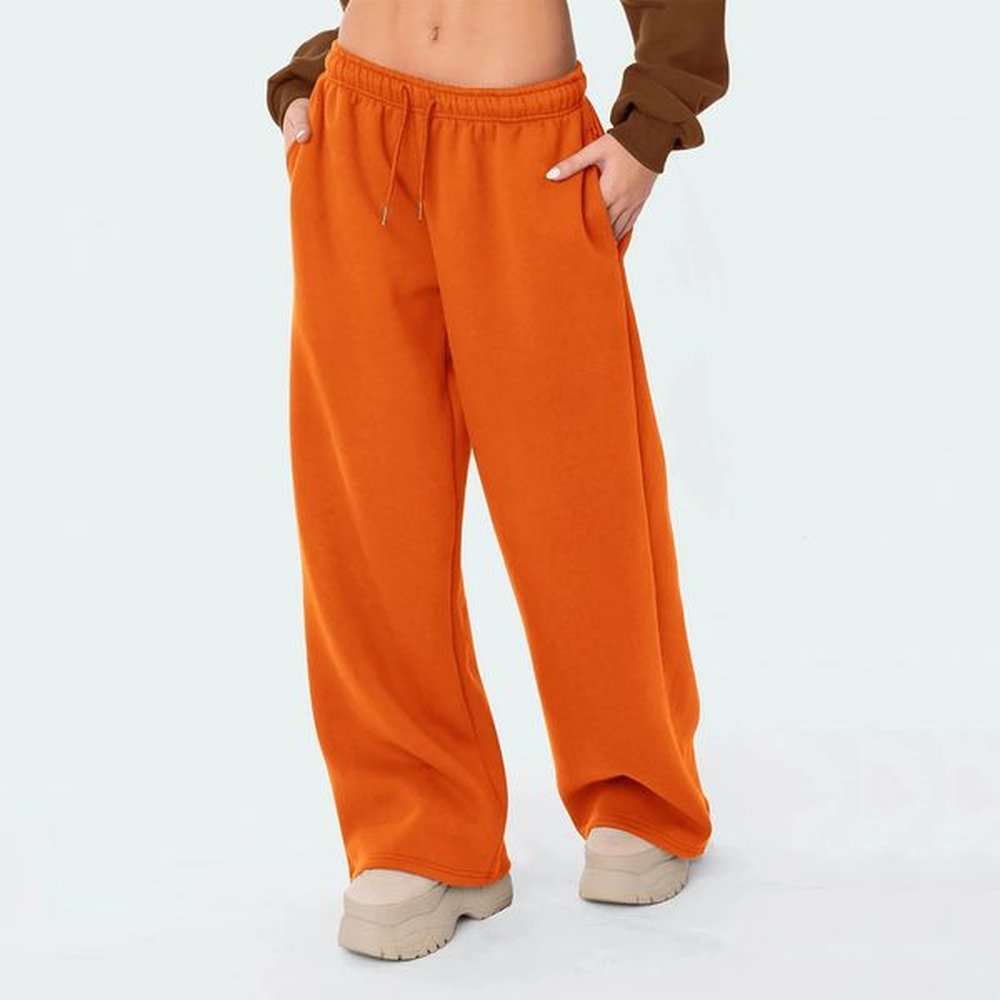 womens spring autumn yk casual loose joggers pants drawstring high
