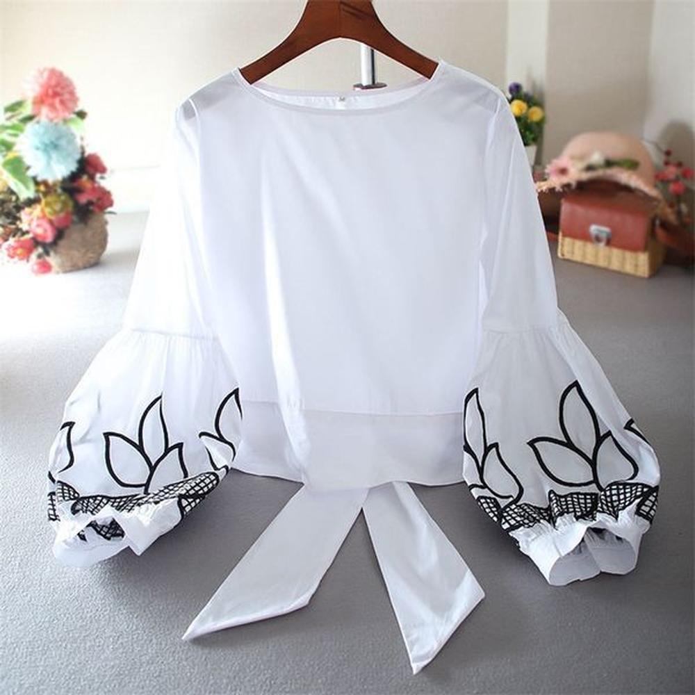 womens spring summer style cotton blouses shirts womens long sleeve