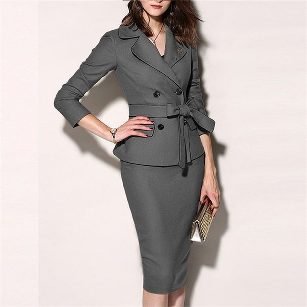 womens suit pieces set formal suits womens sexy sheath