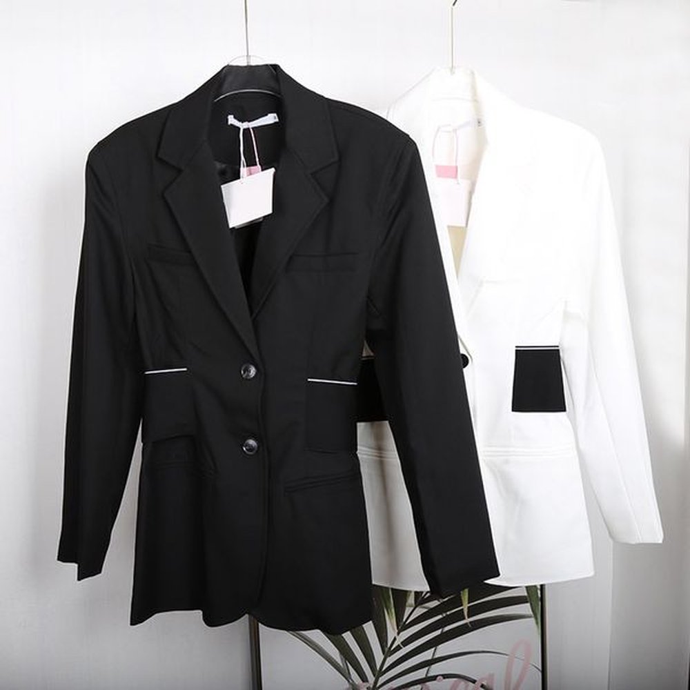 womens suits blazer luxury designer jacket slim waist cover suit
