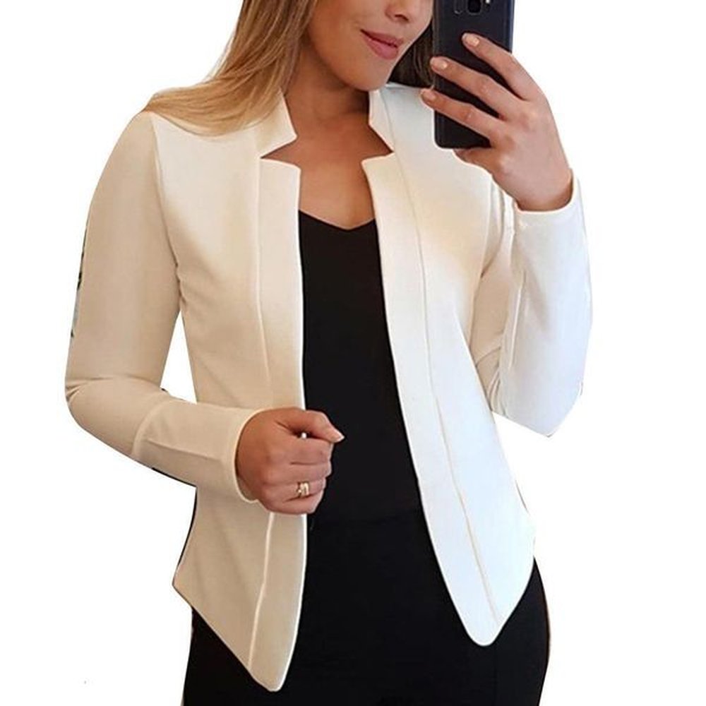 womens suits blazers fall fashion women solid color long sleeve