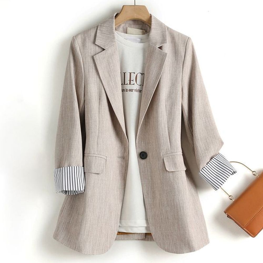 womens suits blazers ladies long sleeve spring casual blazer fashion
