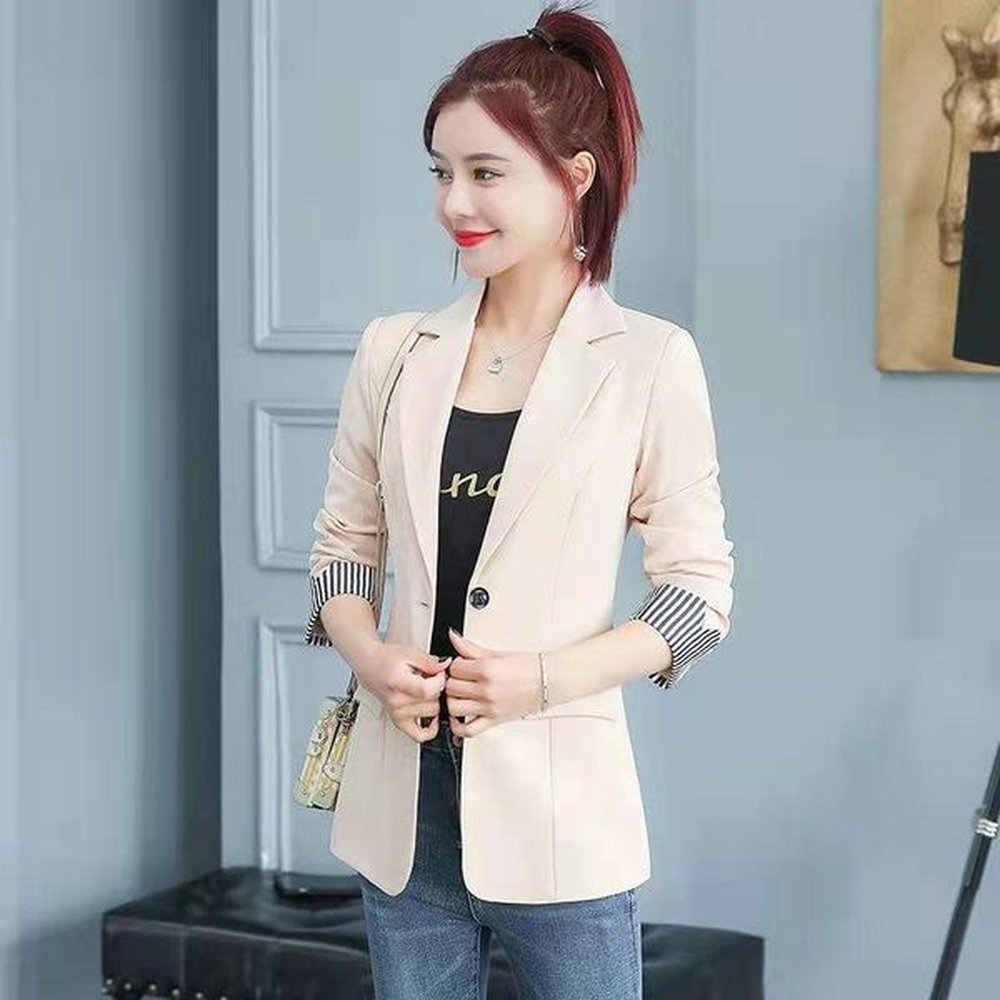 womens suits blazers spring autumn thin jacket woman