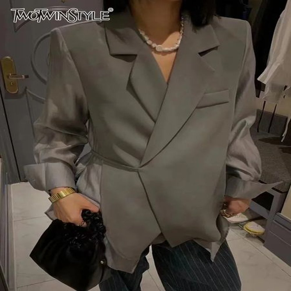 womens suits blazers twotwinstyle spring fashion solid blazer for women