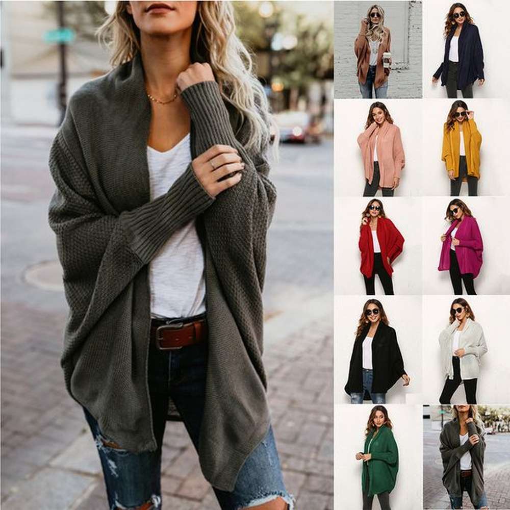 womens sweater jacket cashmere cardigan mid length knitted jackets vneck