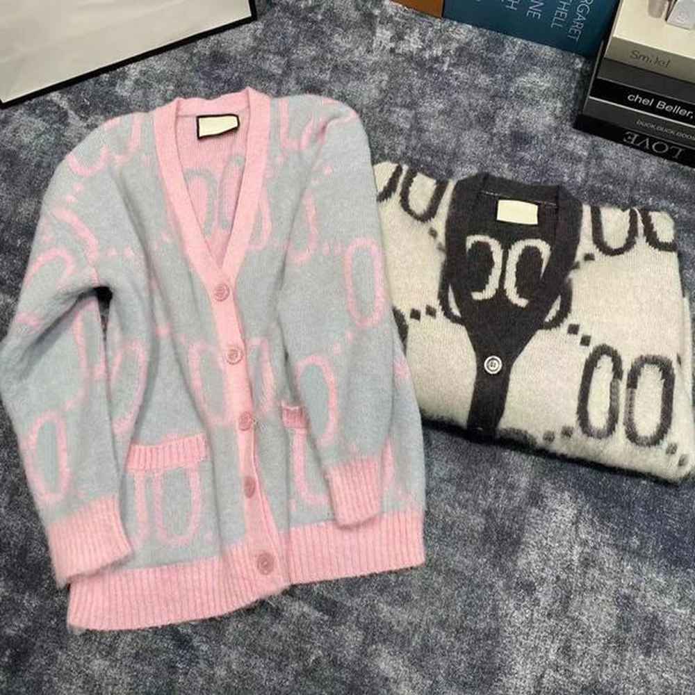 womens sweaters classic brand ry design versatile wear both sides