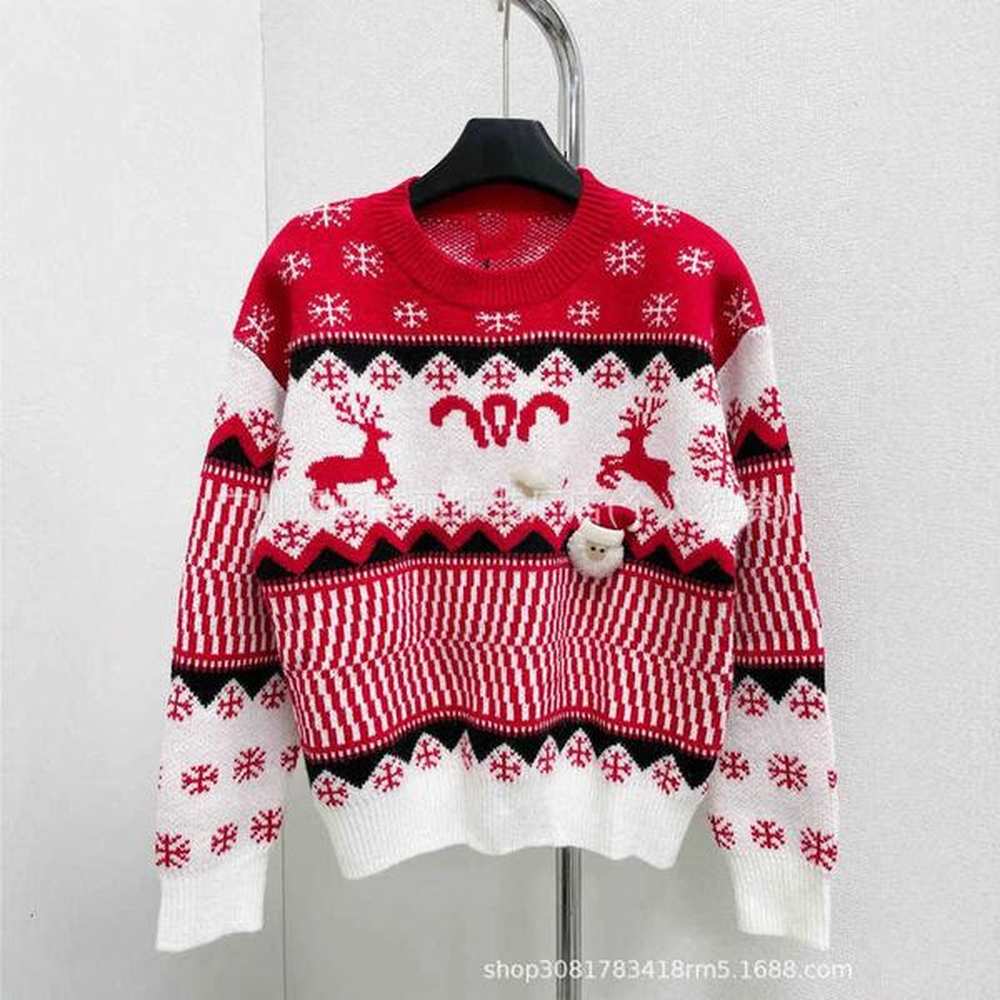 womens sweaters designer christmas sweater couples outfit harajuku style loose