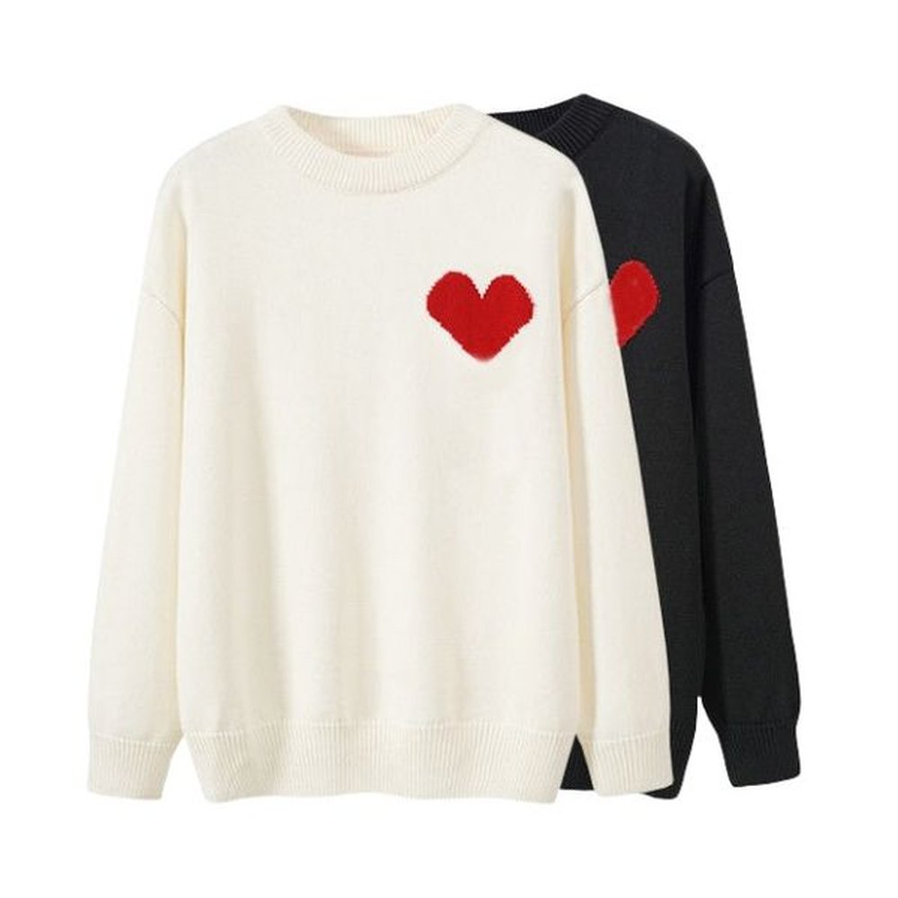 womens sweaters designer sweater love heart a embroidery woman lover