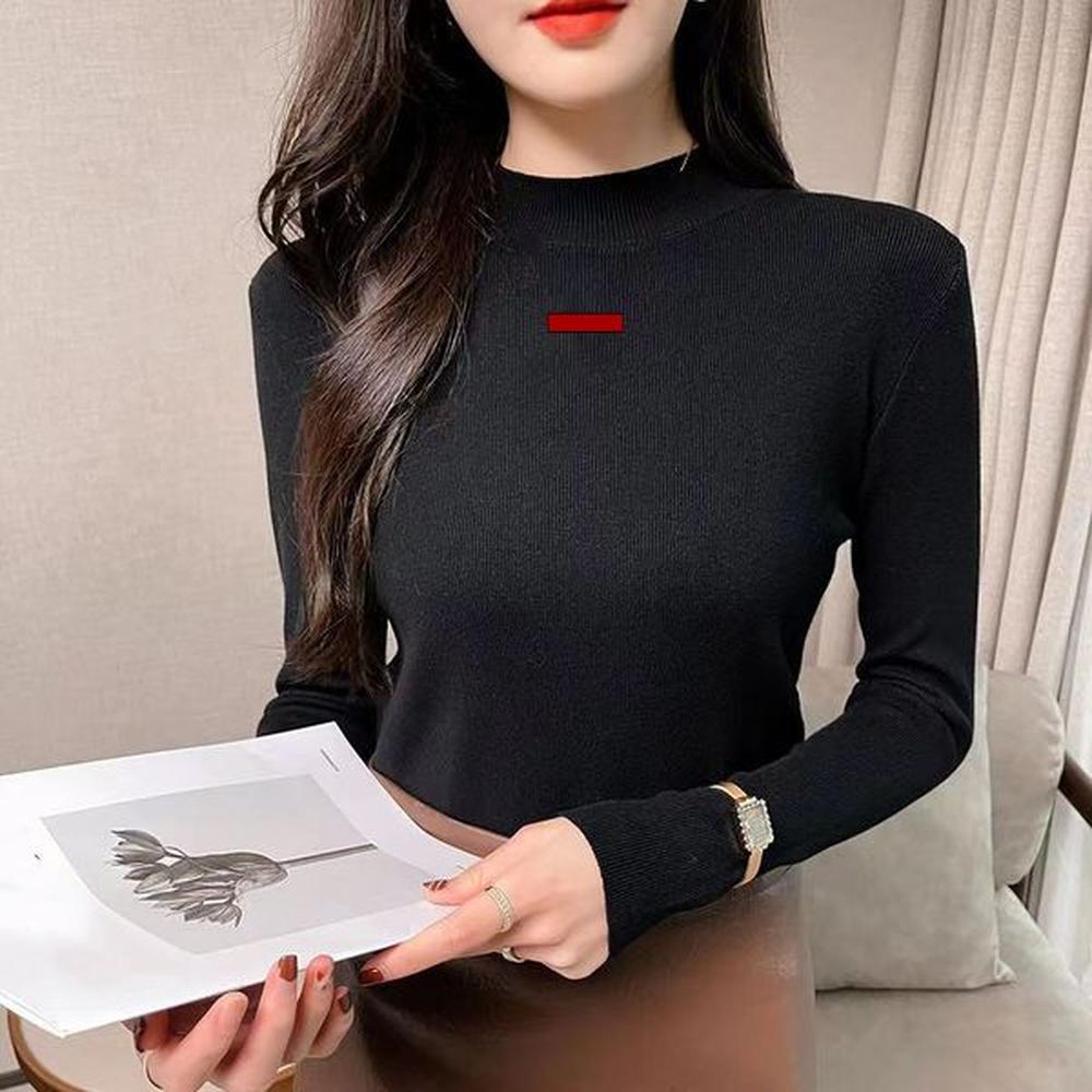 womens sweaters high neck half turtleneck tees shirt knit woman