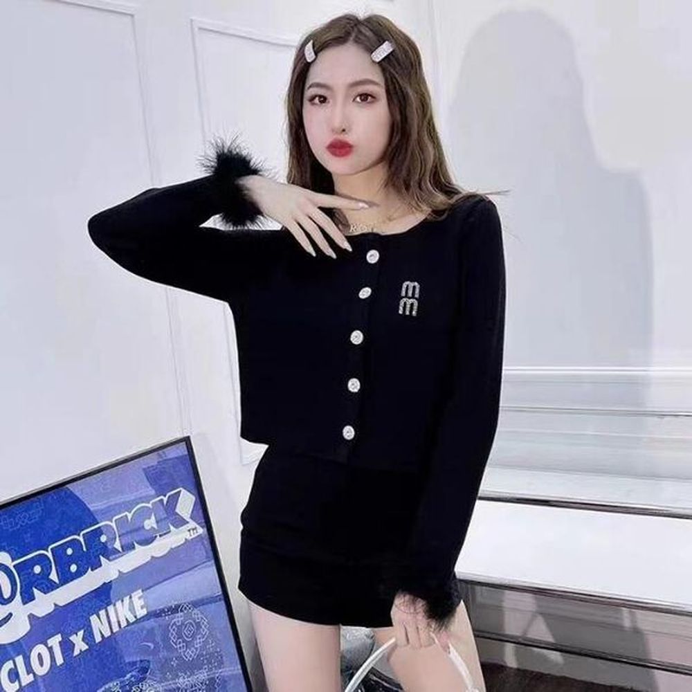 womens sweaters muumuu sweet long sleeve oneck designer knitted