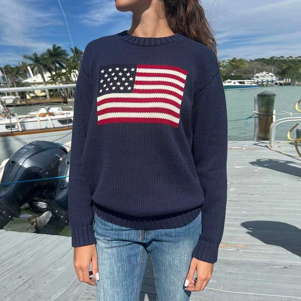 womens sweaters womens loose knit sweaters long slve flag patterned