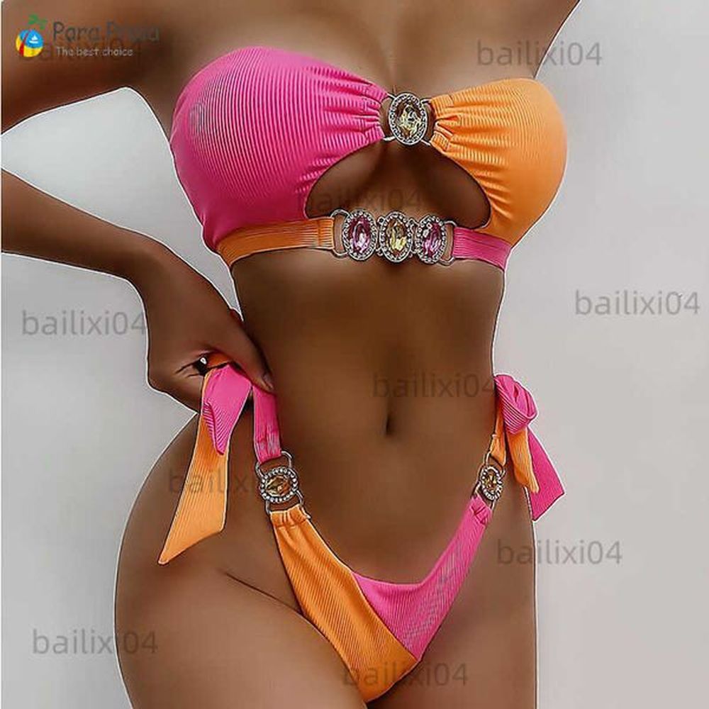 womens swimwear para praia cameo push up bikini set female