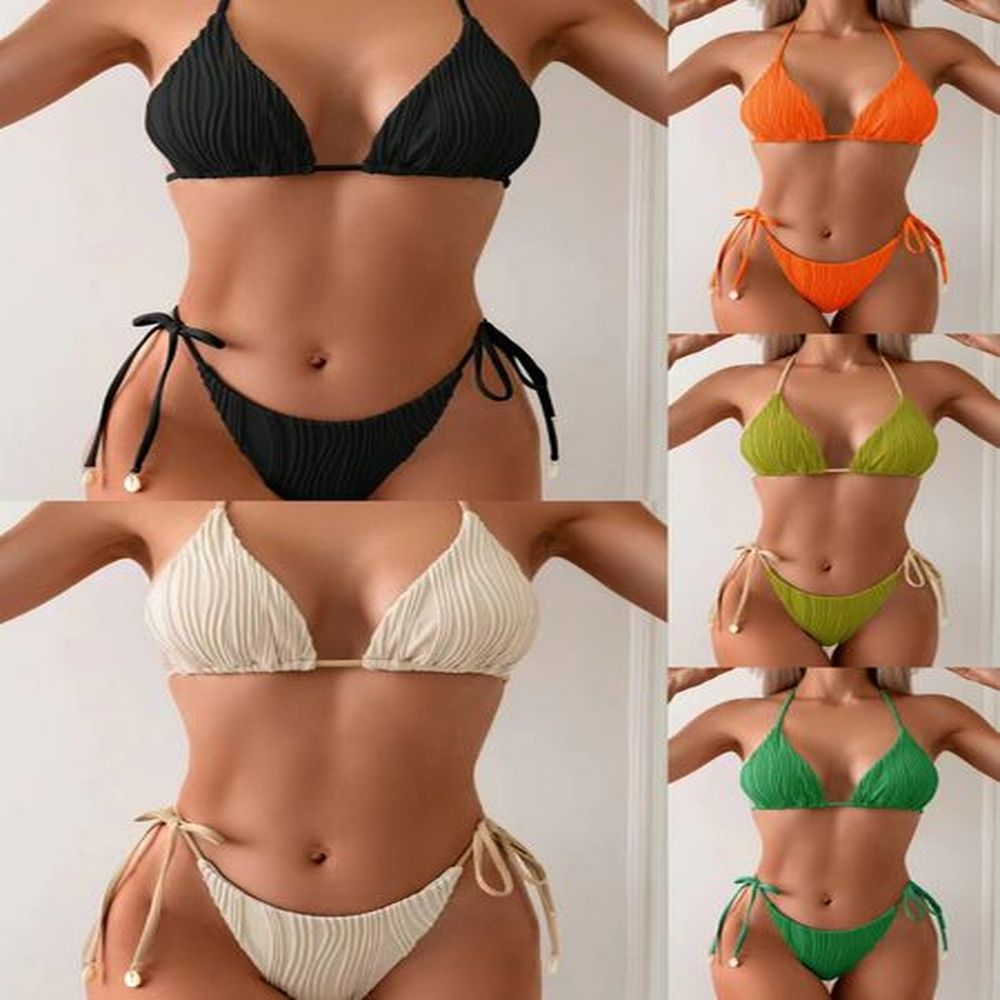 womens swimwear spot swimsuit sexy bikini ladies split swimsuit europe