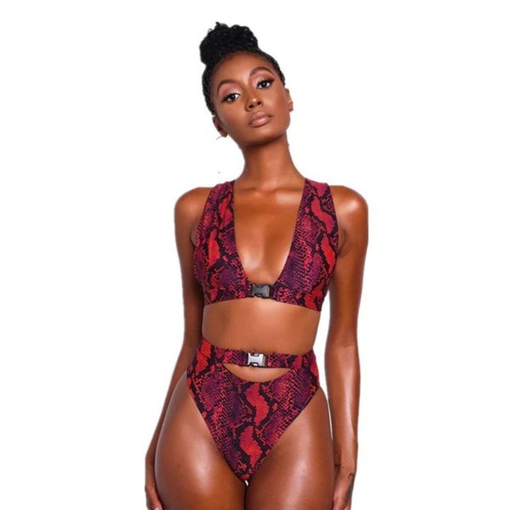 womens swimwear women sexy high waist bikini set summer