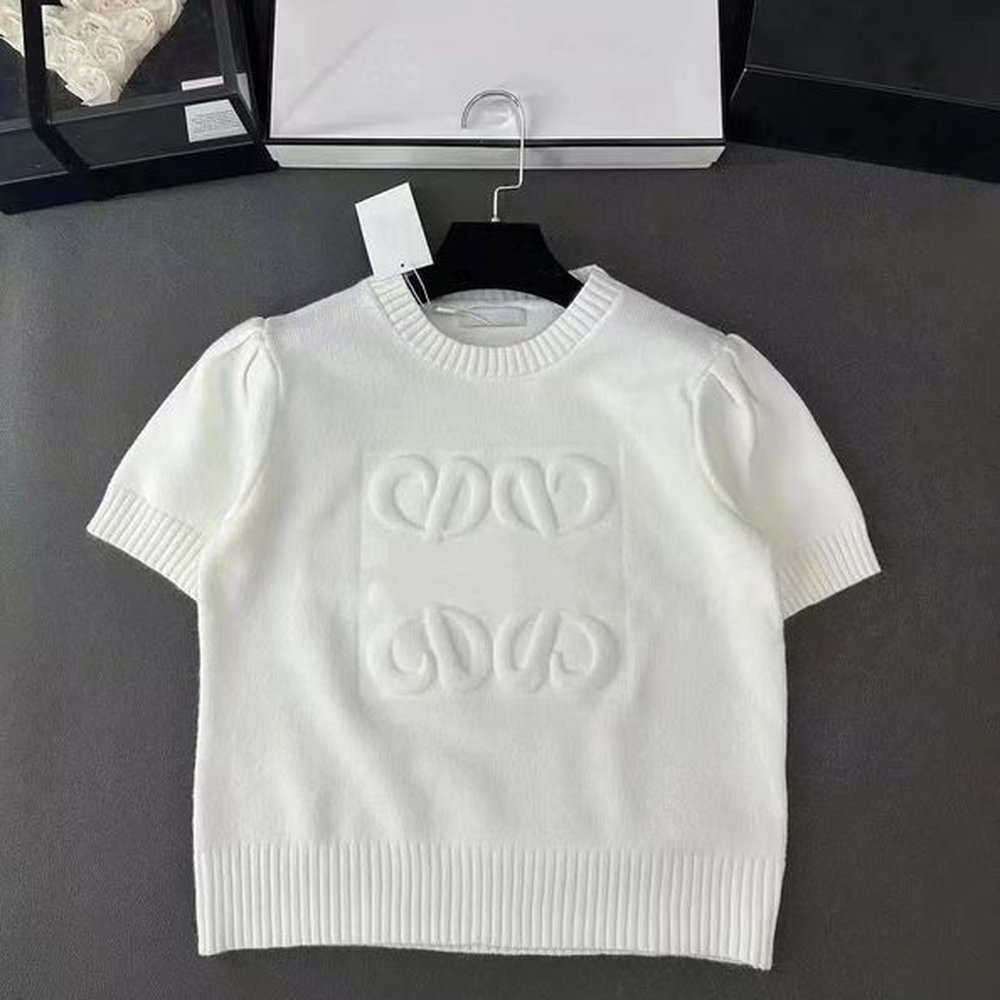 womens t shirt knits tees tops summer new knitted sweater