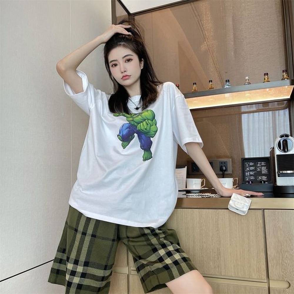 womens t shirts Designer Clothing i love my girlfriend t shirt Letter Print Round Neck Short Sleeve Black White Fashion Men Women heat press