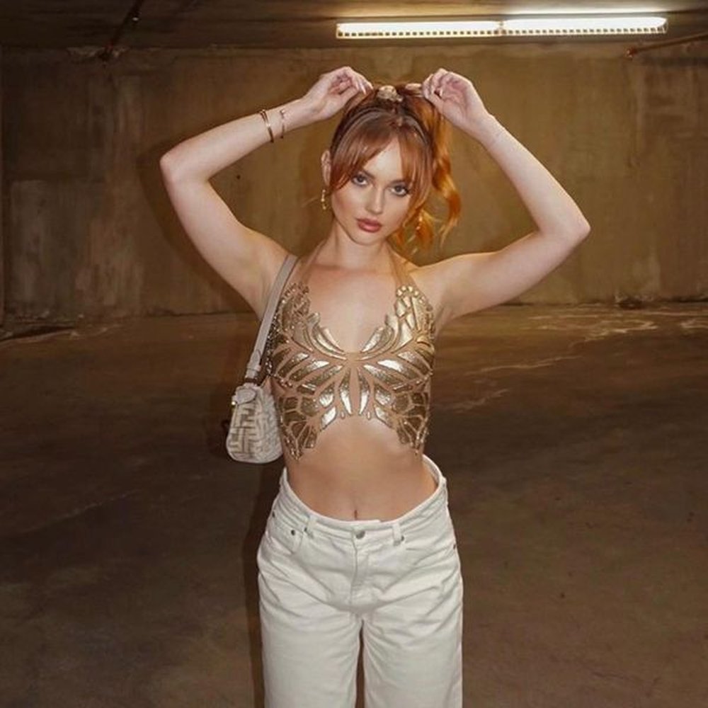 womens tanks sexy women butterfly printed bustier cropped tops backless
