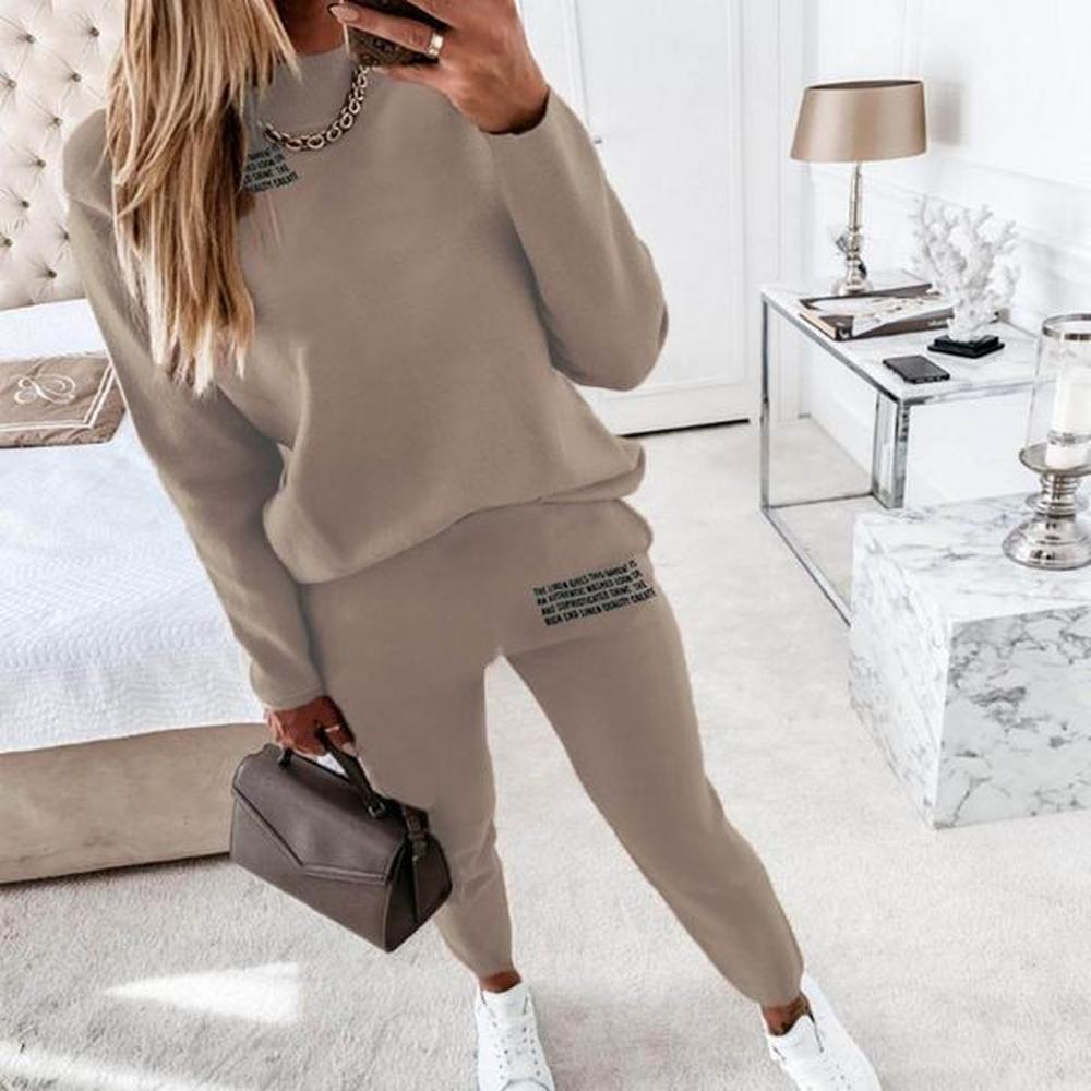 womens tracksuits women two piece sets tracksuit turtleneck sweatshirt drawstring