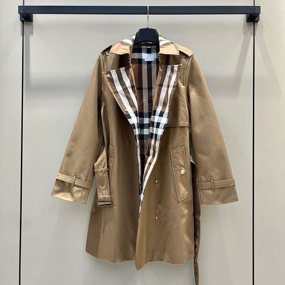womens trench coat fashion windbreak coats designer woman coat casual