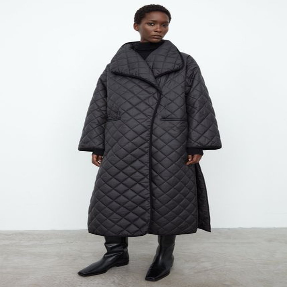 womens trench coats totem polyester coat xlong cardigan annec series