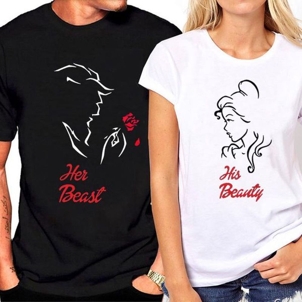 womens tshirt couple t shirt for lovers short sleeve o