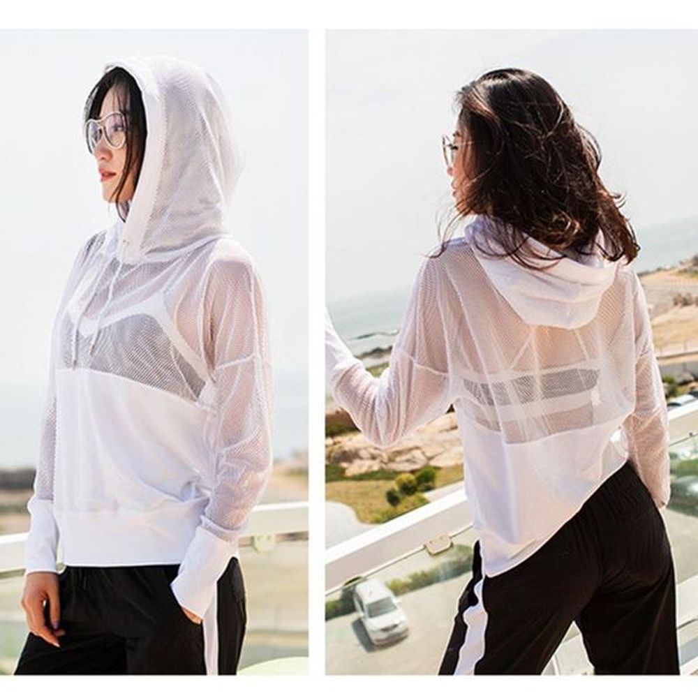 womens tshirt mesh yoga top sport shirt fitness women