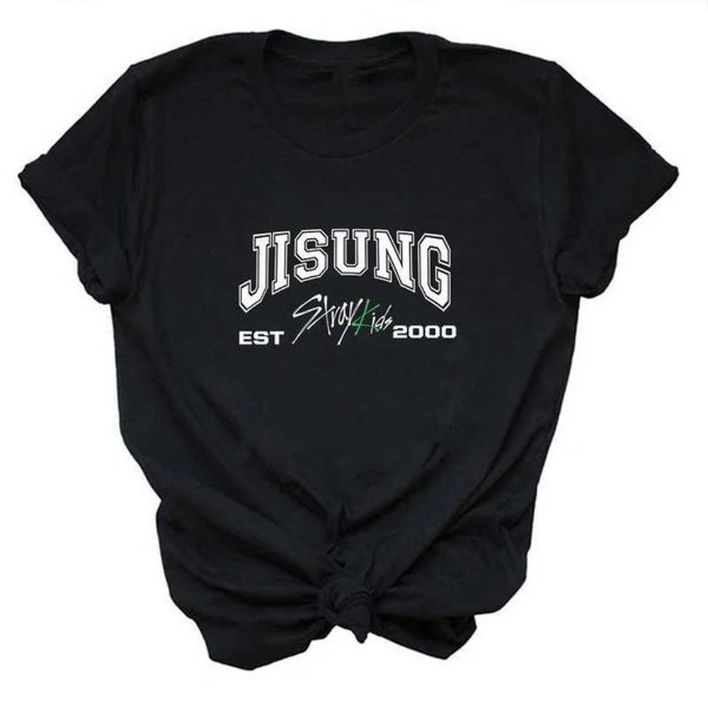 womens tshirt stray kids members tshirts korean strtwear tshirt kpop