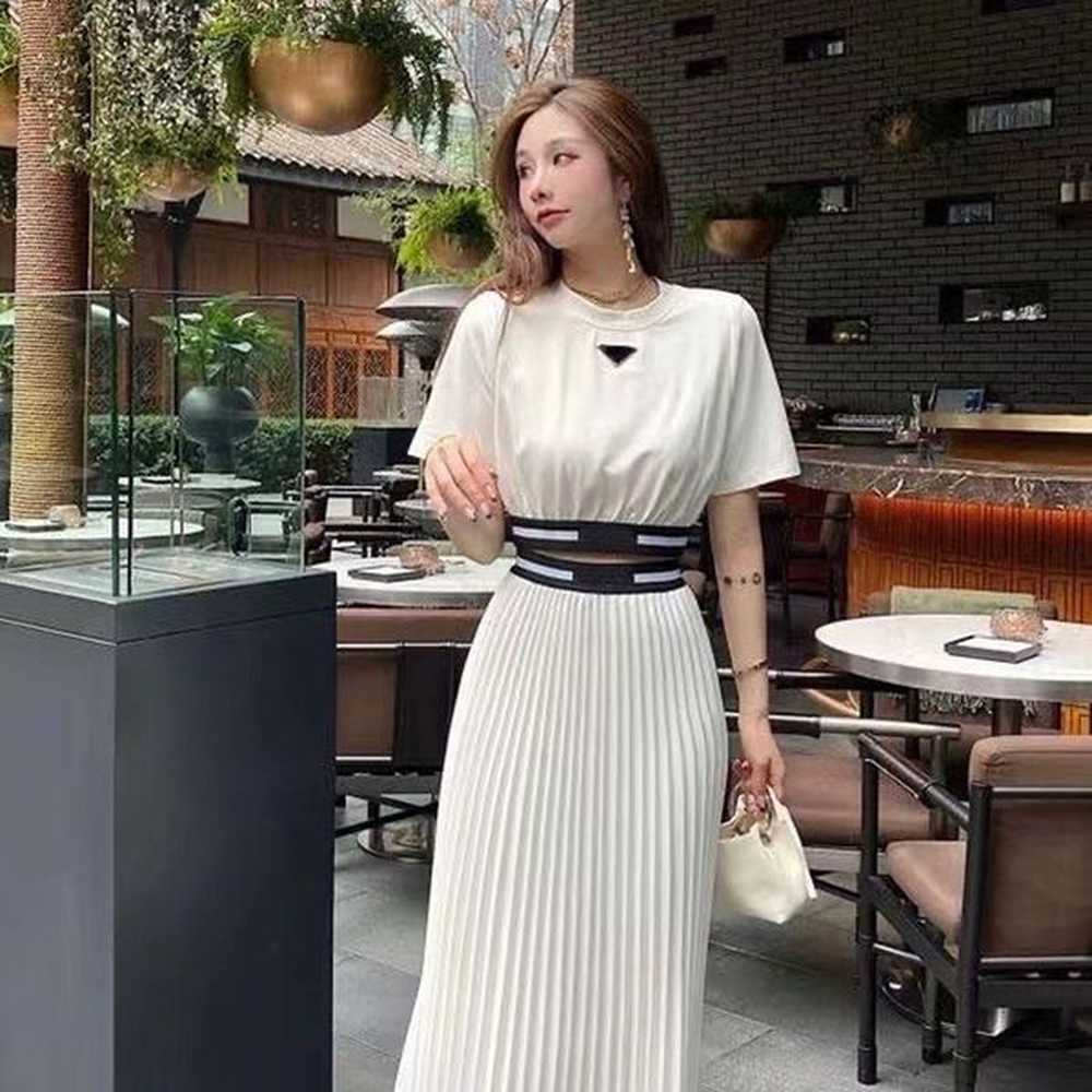 womens two piece dress casual suits triangle luxury designer woman