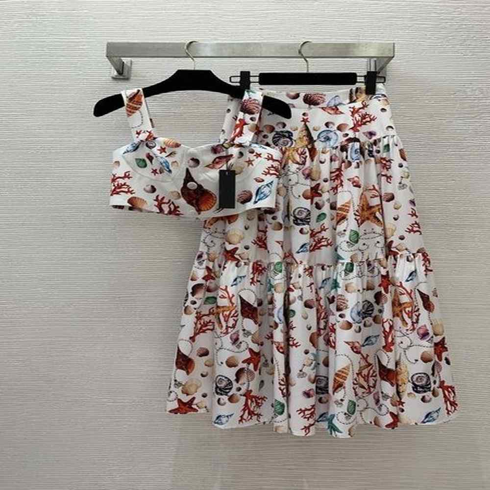 womens two piece dress new summer autumn luxury tops