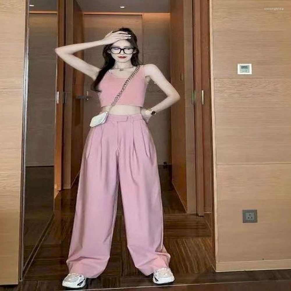womens two piece pants vitality suit female girl summer dress