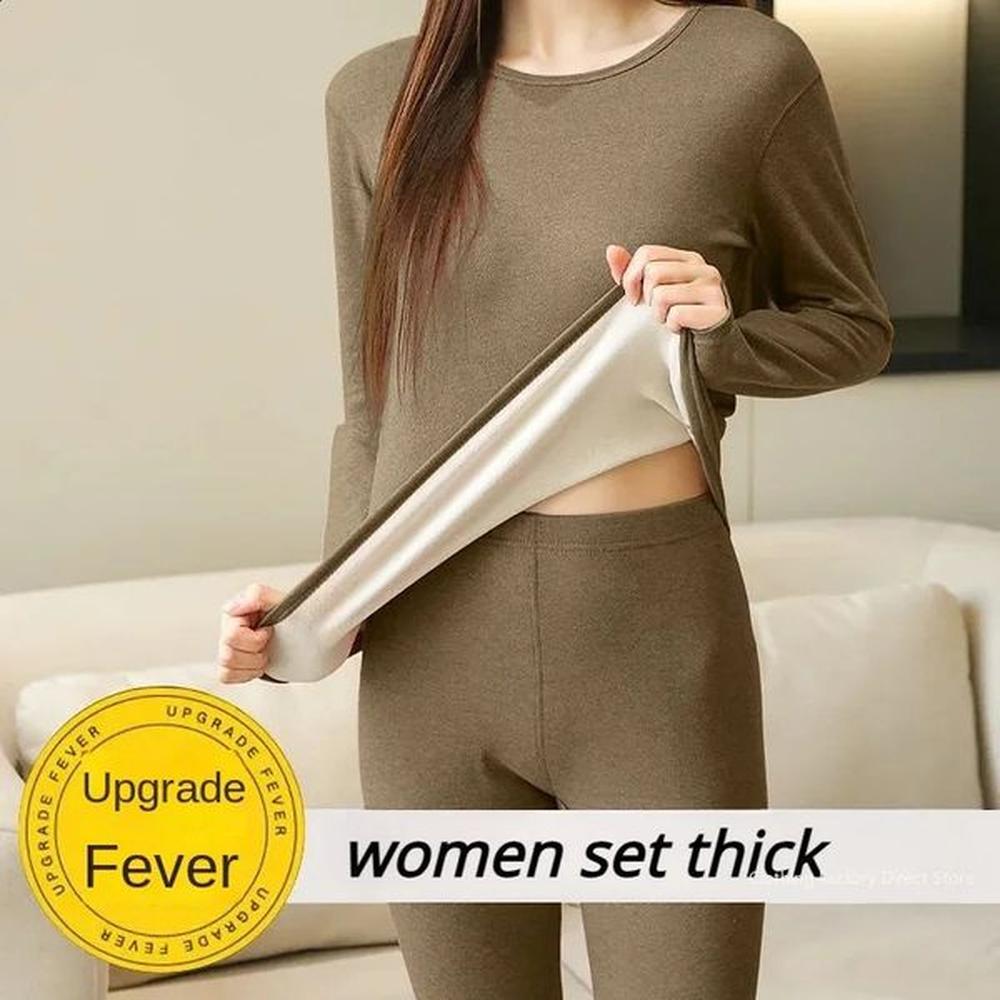 womens velvet bottoming toptrousers thermos warm intimate selfheating thermo lingeries