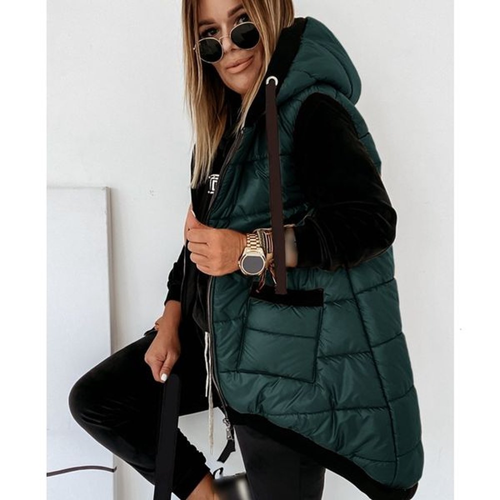 womens vests wepbel hoodie with drawstrings jackets vest top fashion