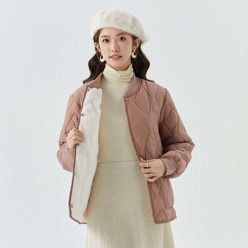 womens warm long sleeved inner liner womens home cotton clothes