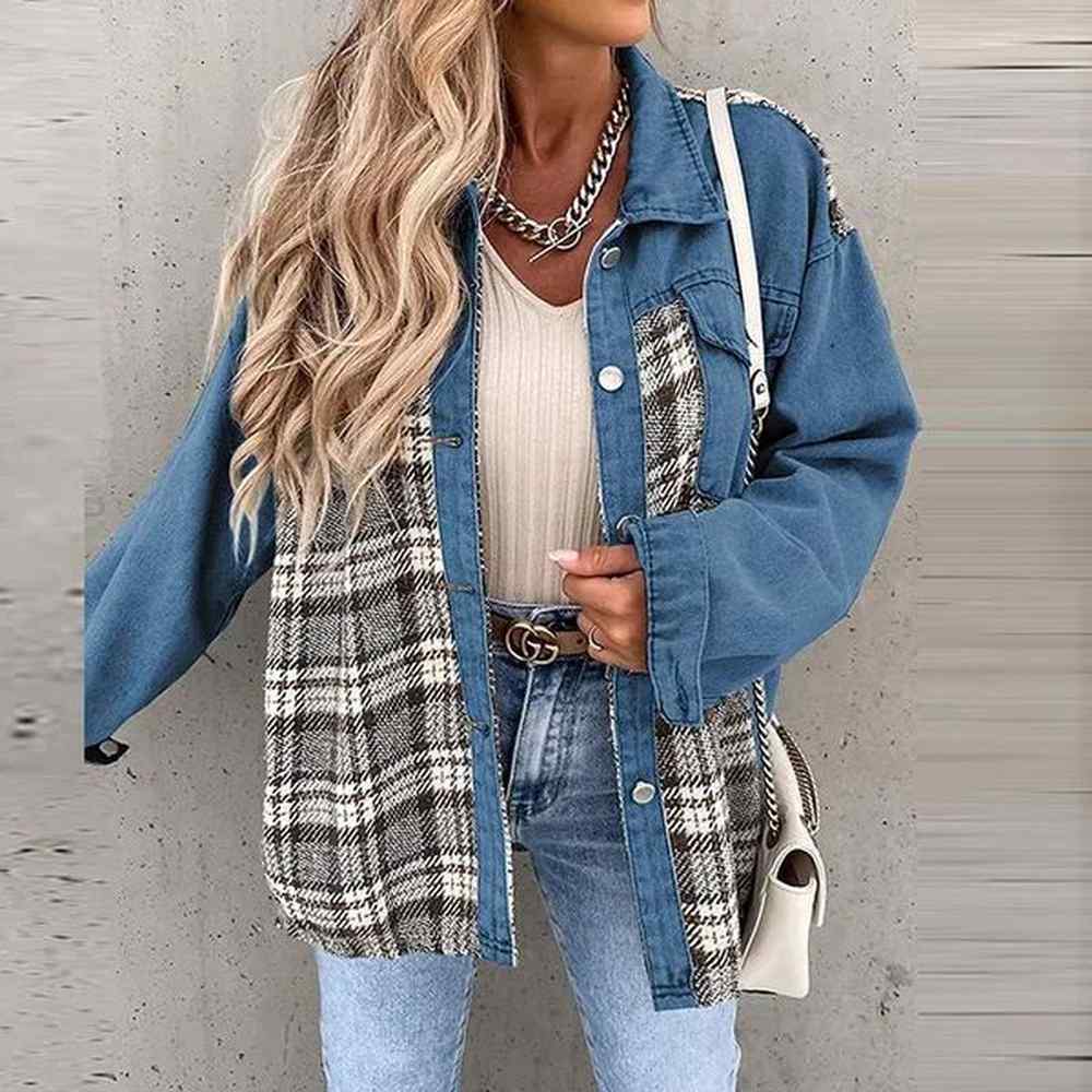 womens wool blends casual autumn winter women denim coat