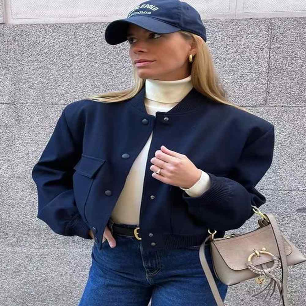 womens wool blends sltnx traf woman bomber jackets for women