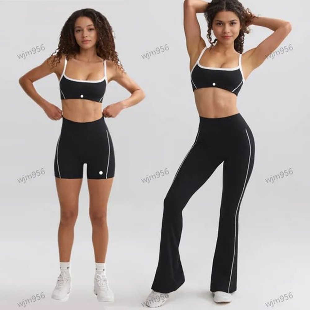 workout set yoga sets white side underwear close bralette lingerie