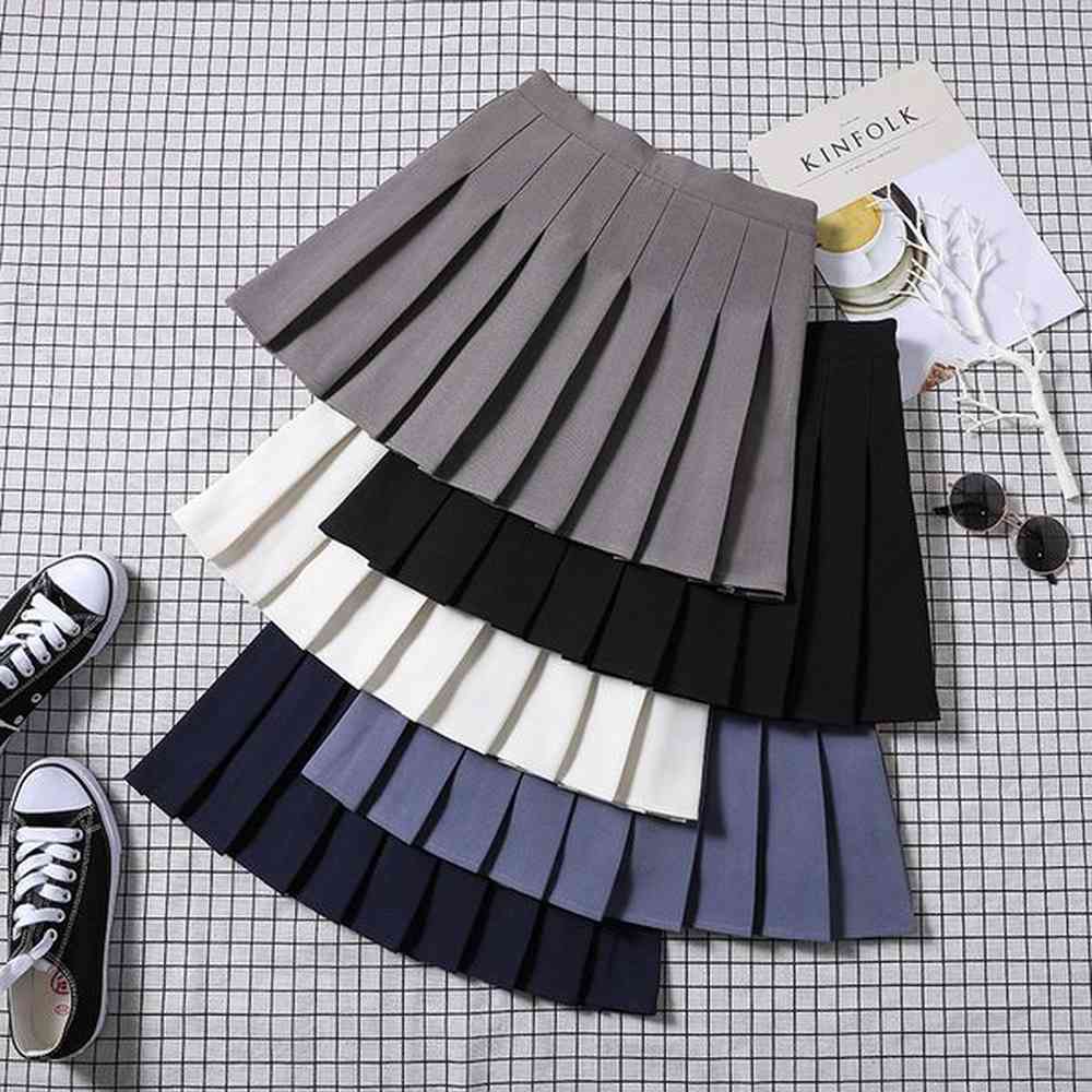 x spring and summer jk white aline skirt new korean