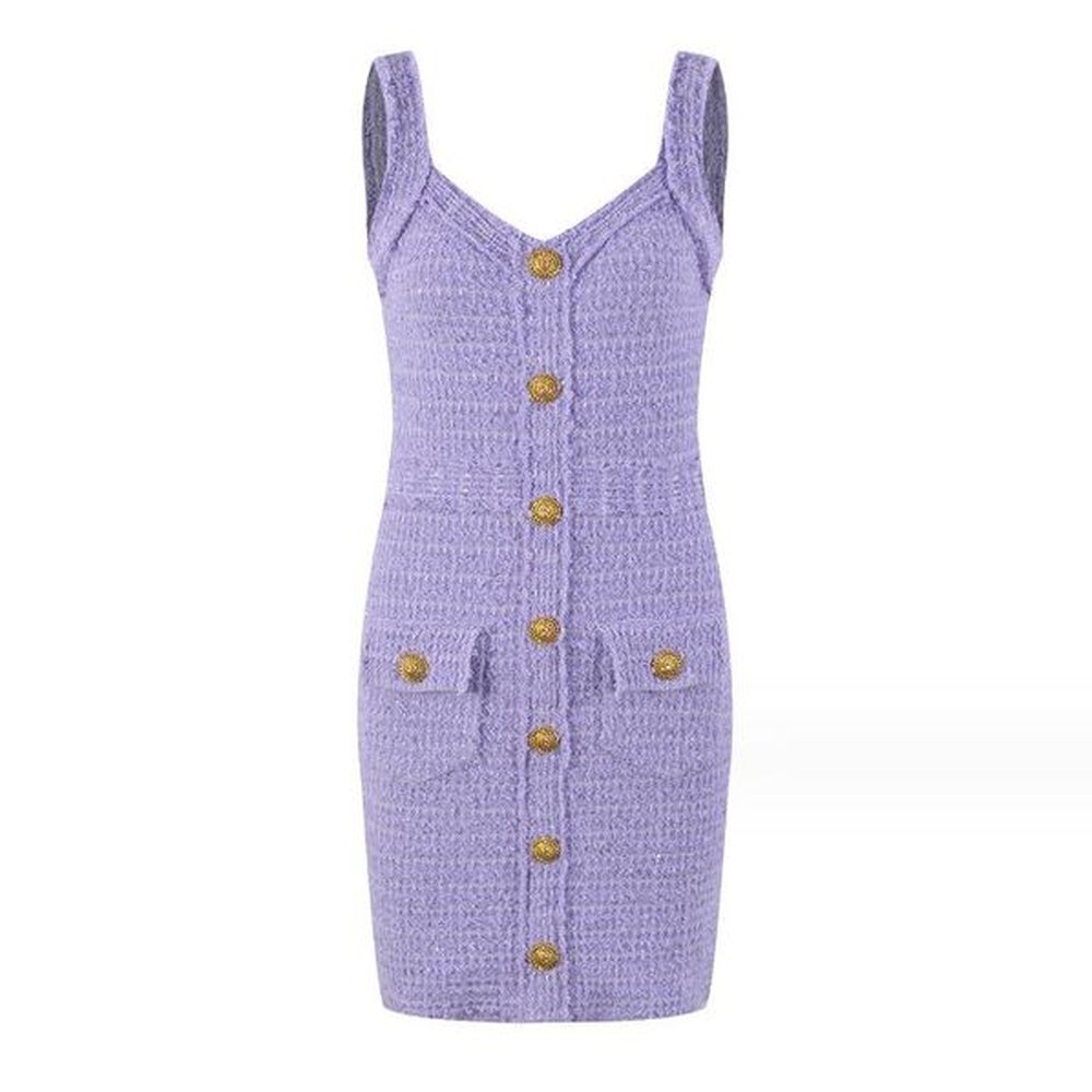 xl milan style runway dress autumnh spaghetti strap