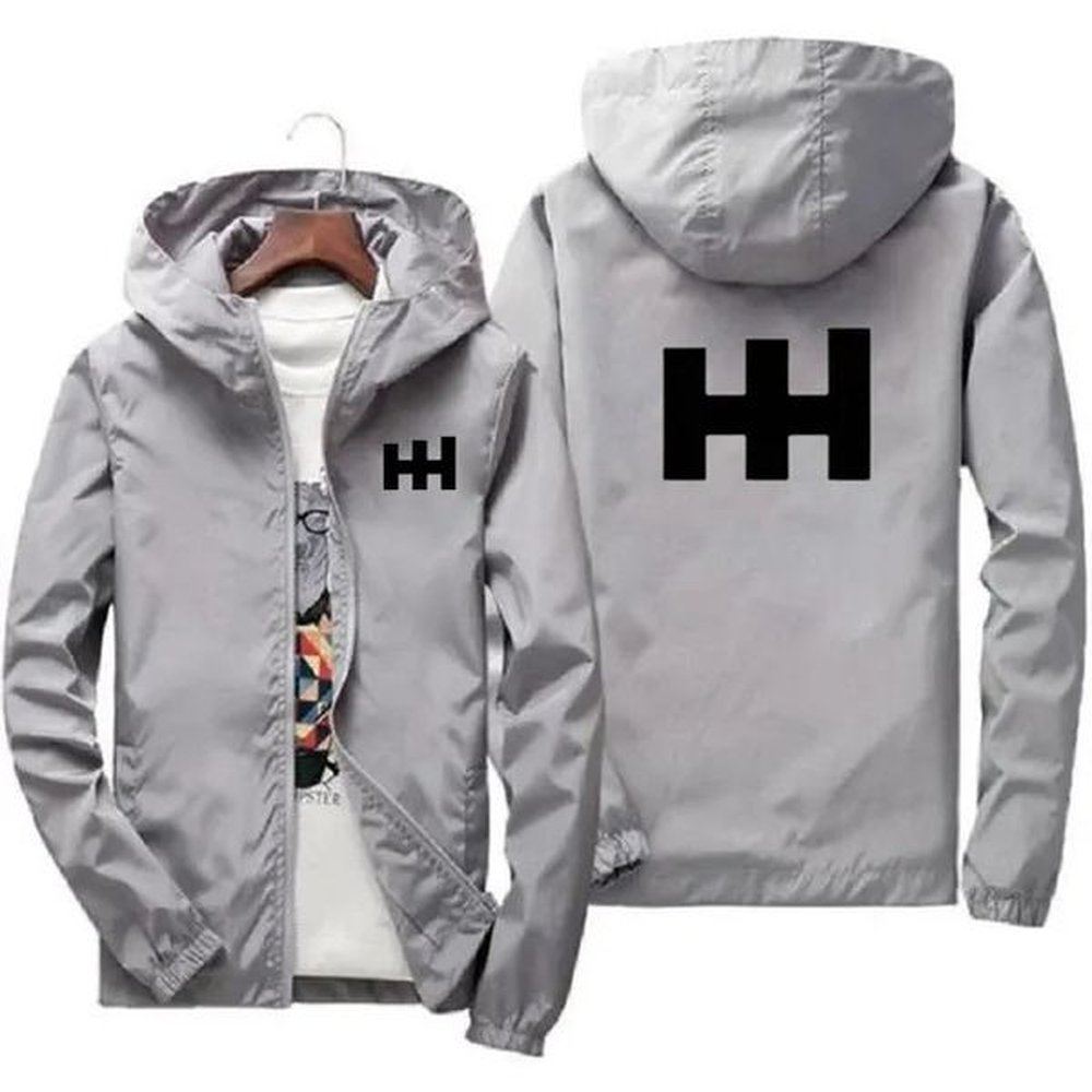 7XL plus size coat Hh Jacket Men Spring Autumn Windrunner h2 Jacket Thin Jacket Men Sports Windbreaker Coat Couple Dress Women hooded hiking