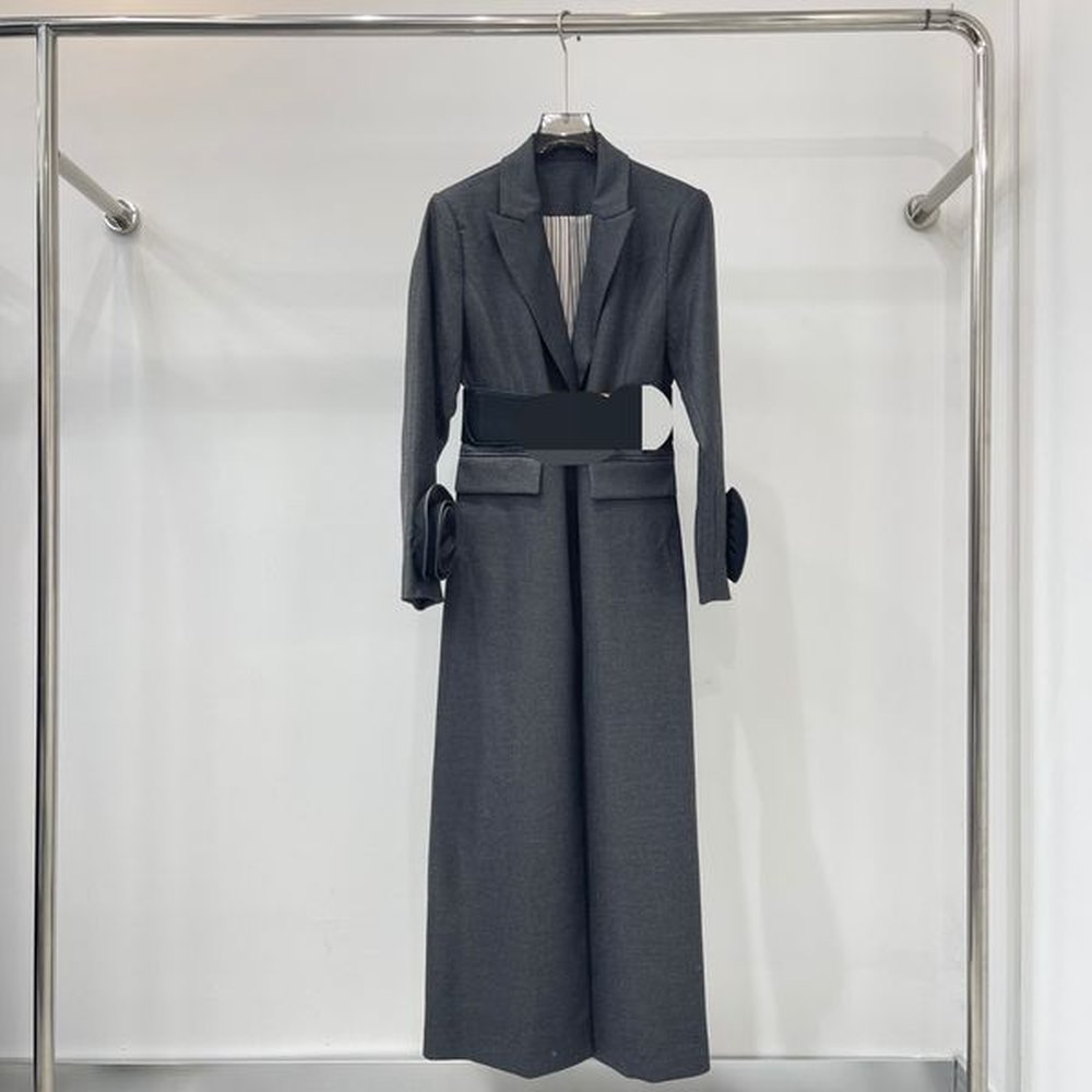 xl spring milan runway coat jackets long sleeve