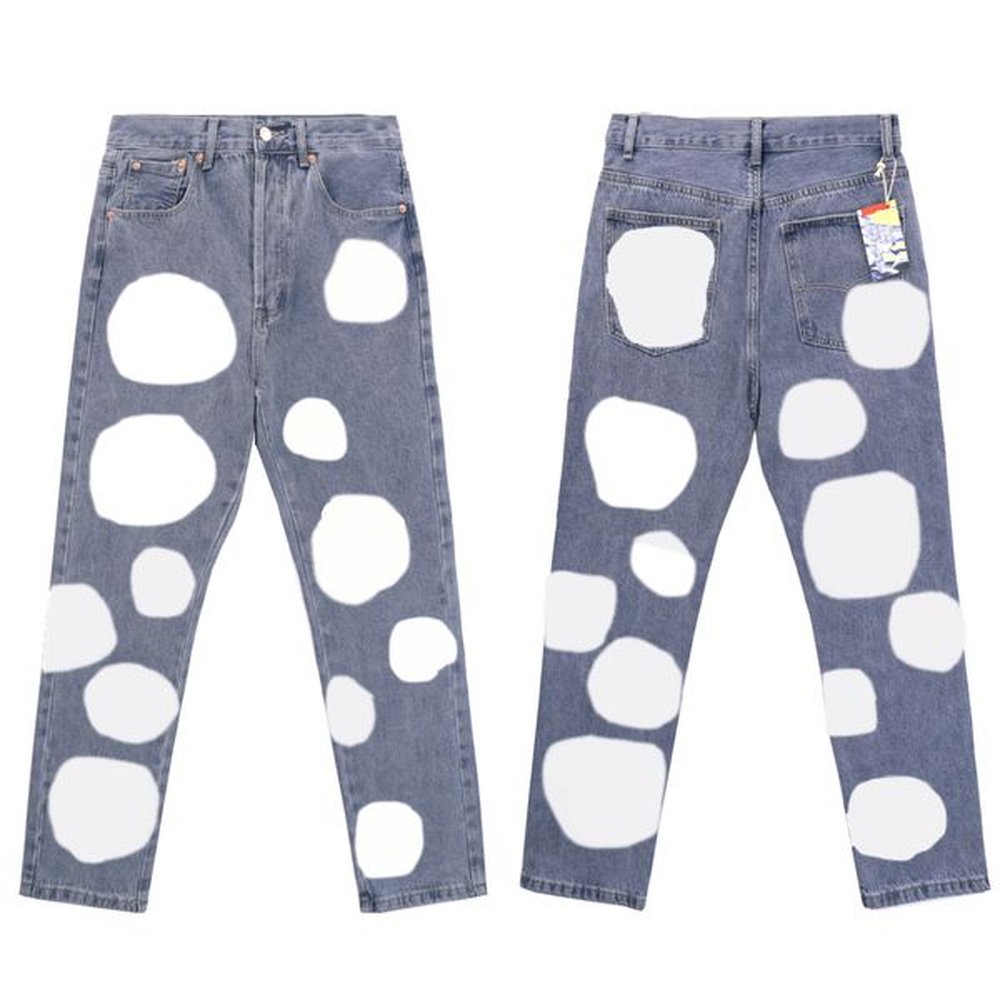 Y153 couple's clothings 2 peice outfit designer jeans Casual jacket streetwear Designer print hip hop patchwork micro trousers Retro Sl