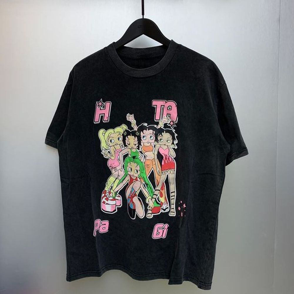 y womens graphic tshirt vintage couples clothings half sleeve round