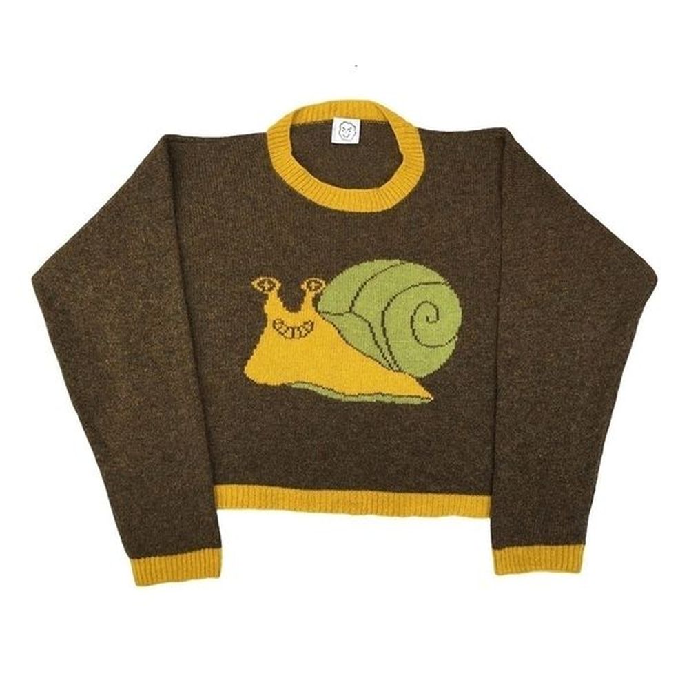 yk clothing mens pullovers sweaters snail spliced womens knitted streetwear