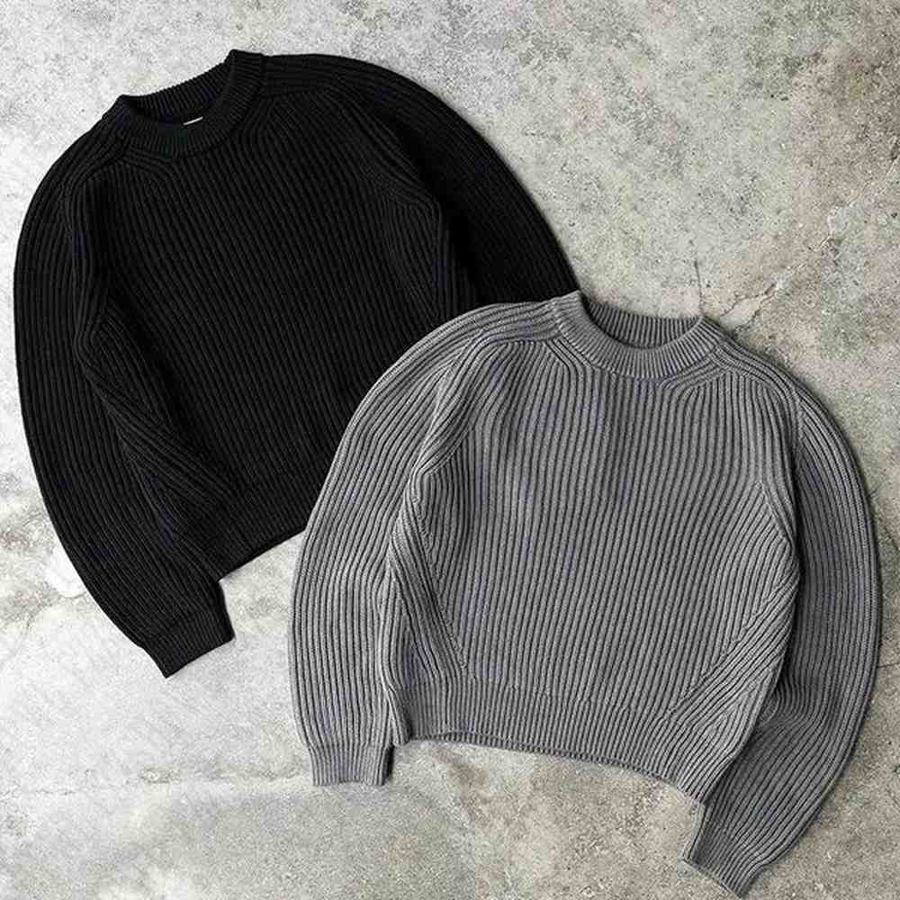 Y2k Men Knitted Sweater Solid Color Hip Hop Graphic American Retro Sweater Streetwear Punk Pullover Grunge High Street Casual 241206