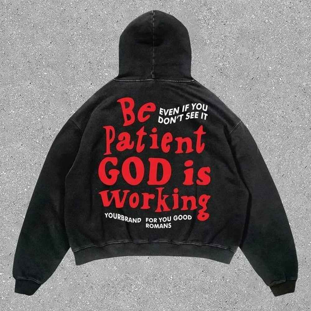 Y2K Style Men's Designer Hoodie - Gothic Hip Hop Sweatsuit for Streetwear | Harajuku | Gothic Clothing | Loose Fit Sweatshirt Tops