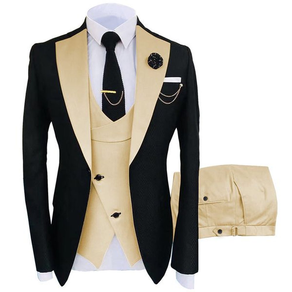 3352 Zhongshan suit middle-aged jacket small suit Korean style slim fit business casual