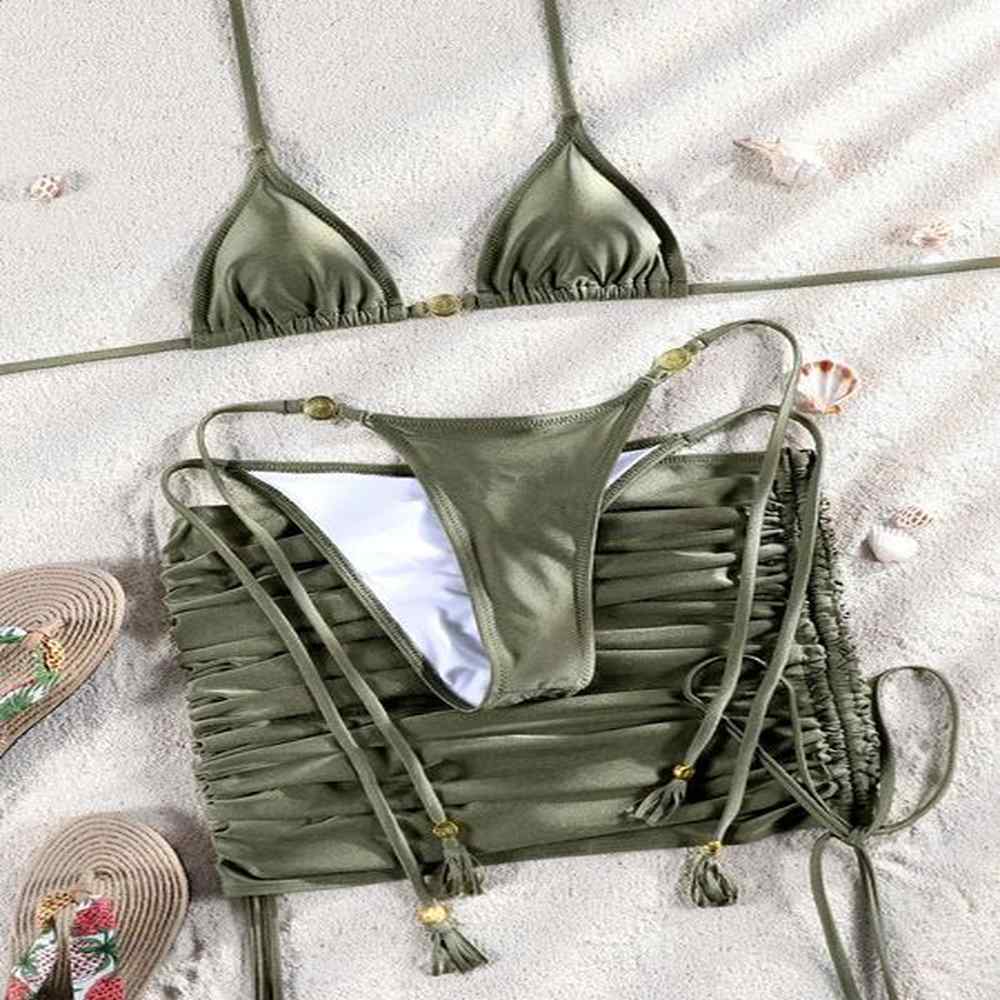 zrtak triangle bikini micro thongs swimsuit women piece suit
